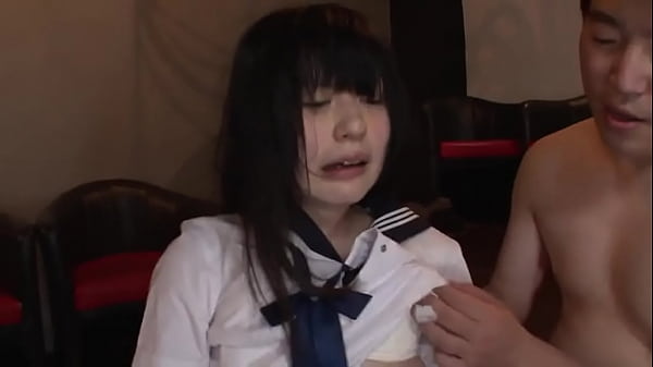 Petite Japanese Teen In Uniform, CNC DeepThroat, Crying & Gangbang With Older Men