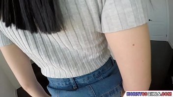 POV sex with a petite babe and her tiny tits