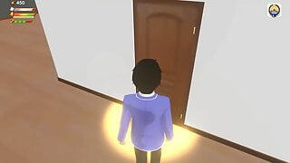 Femdom University 3D Game – Nerdy girl hardcore pegging
